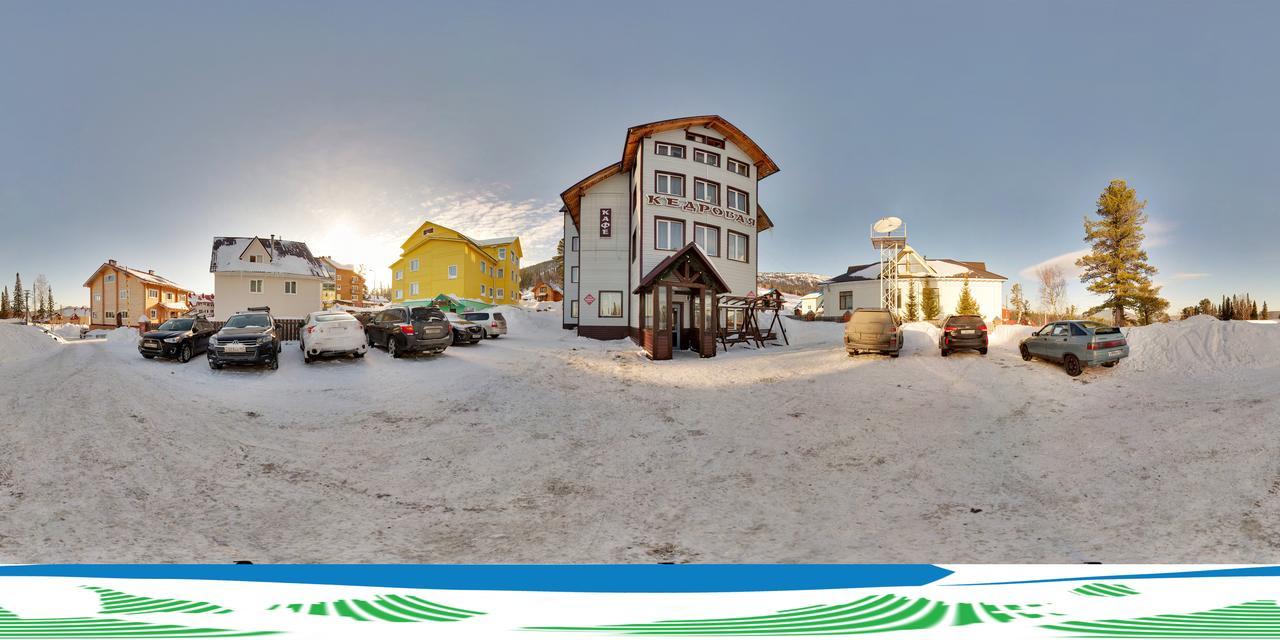 شيريغيش Hotel Kedrovaya المظهر الخارجي الصورة